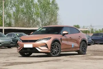 BYD SongL Electric Car New Energy Vehicle Dealership Car Appearance of Mars Orange
